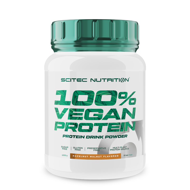 Протеин Scitec Nutrition Vegan Protein, 1000 гр., шоколад-орех