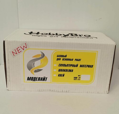 Изображение товара Эпоксидный пластилин Моделайт 1600 г для лепки и моделирования