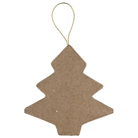 Заготовка для декорирования LOVE2ART PAM-109 №02 елка 10.2 х 7.6 х 1.2 см 3 шт