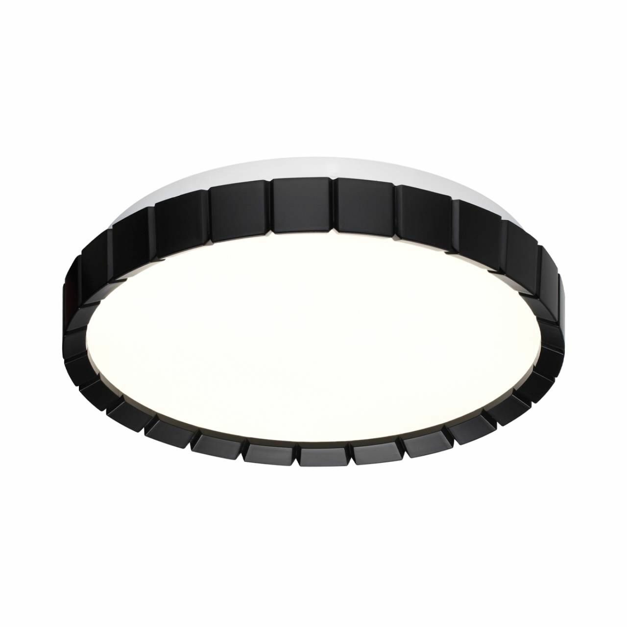 Настенно-потолочный светильник Sonex Atabi black 7649/CL - фотография № 3
