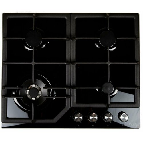 Газовая варочная панель OASIS P-GBT F независимая стекло черное 2398200₽