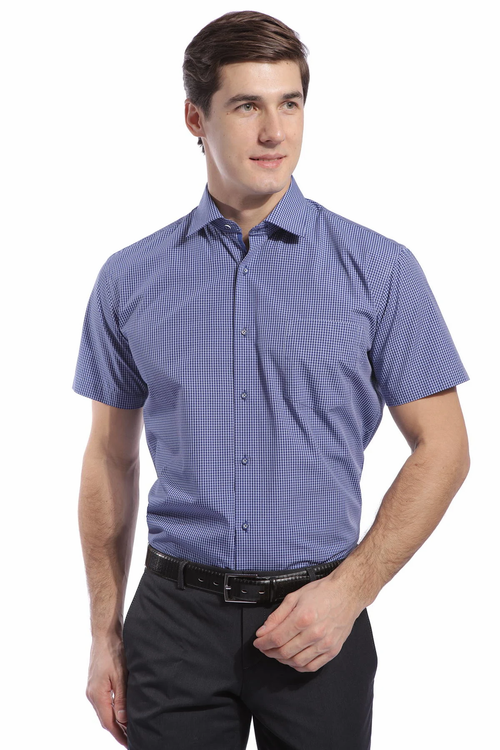 Рубашка GroStyle, размер 44/182, синий