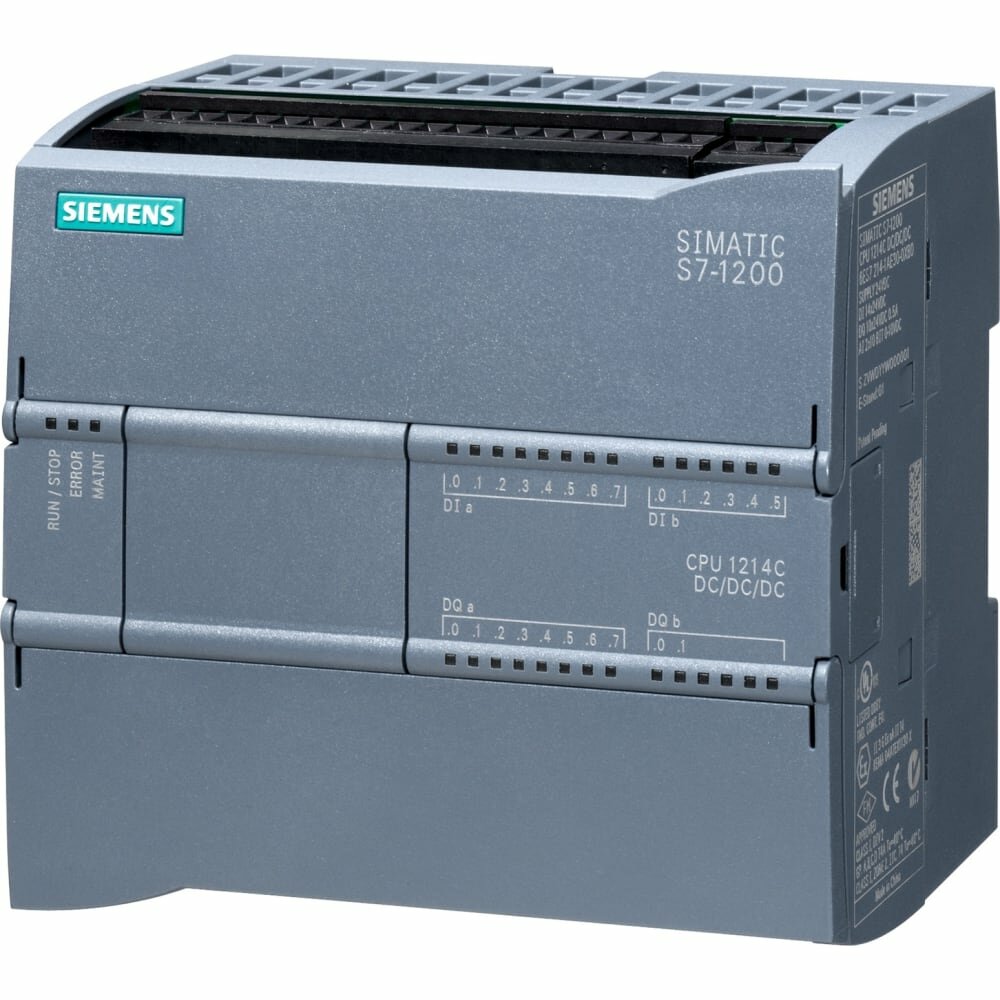 Компактное цпу Siemens SIMATIC S7-1200, 6ES7214-1AG40-0XB0