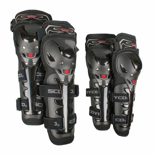 фото Наколенники + налокотники scoyco k11h11-2c (комплект) black, n