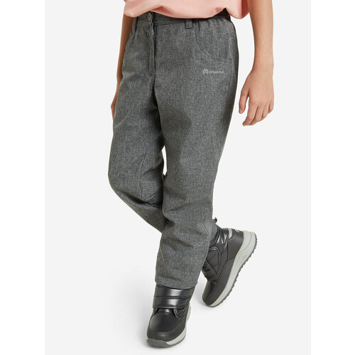 фото Брюки outventure, комплект из 2 шт., размер 146/158, серый