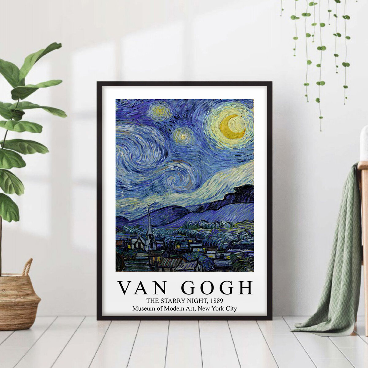 Ван Гог звездная ночь