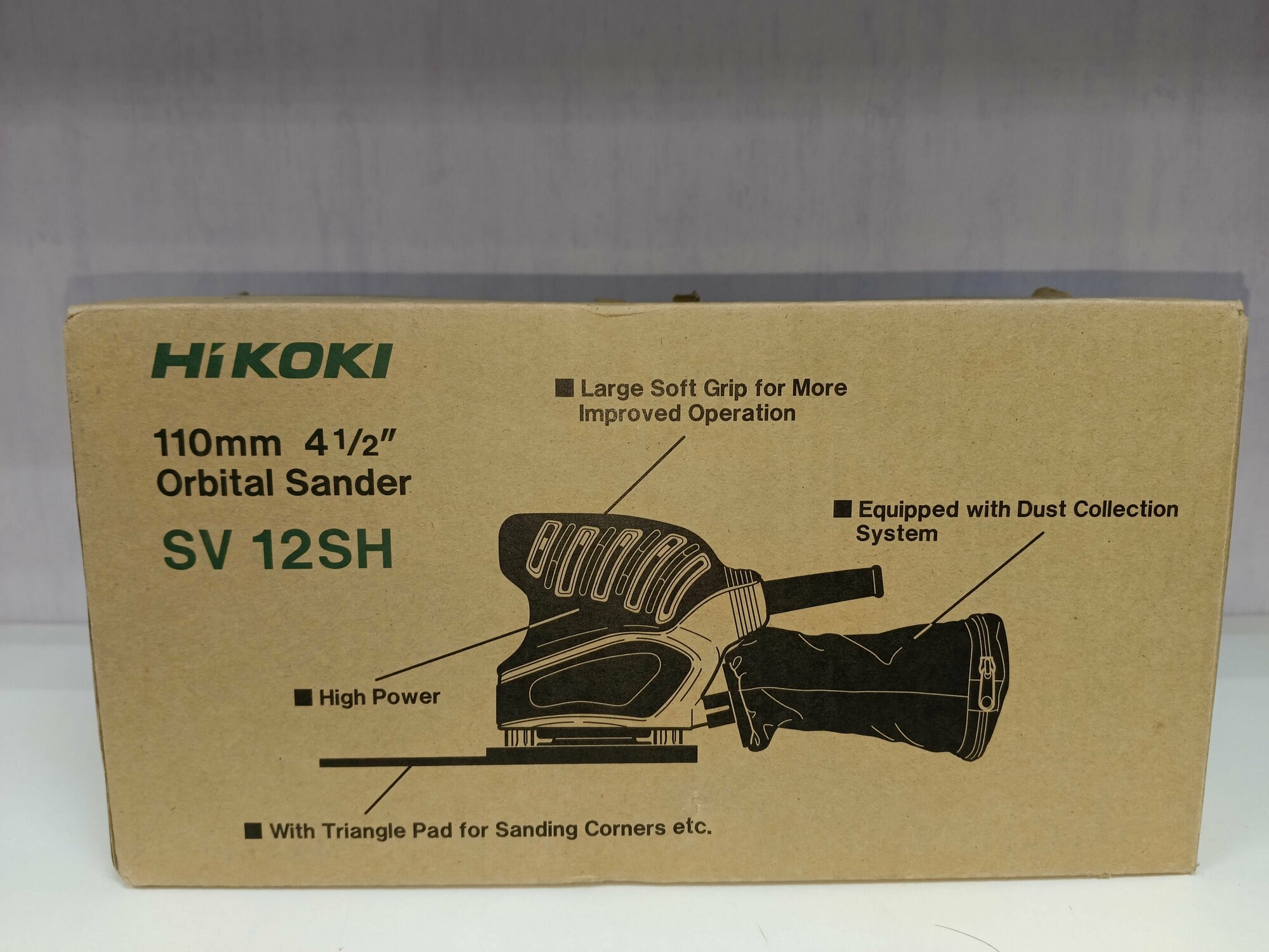 Машинка шлифовальная плоская (вибрационная) Hikoki - фото №9