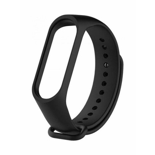 Сменный силиконовый ремешок для Xiaomi Mi Band 7 Black