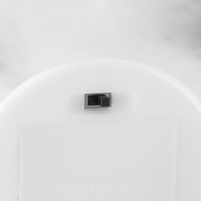 RISALUX Ночник "Нежность" LED 3Вт от батареек АА белый 27х27х30 см - фотография № 2