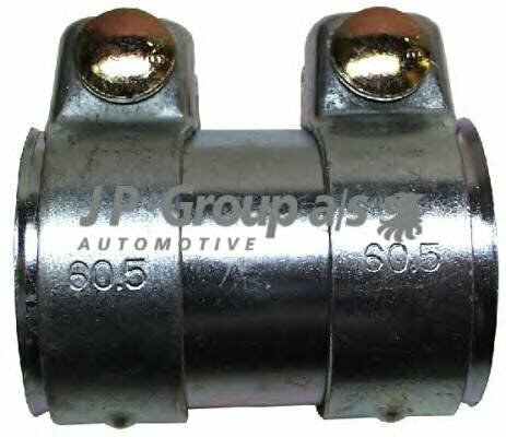 Муфта глушителя d60.5, l95 audi, seat, skoda octavia, vw 91 jp group 1121401300