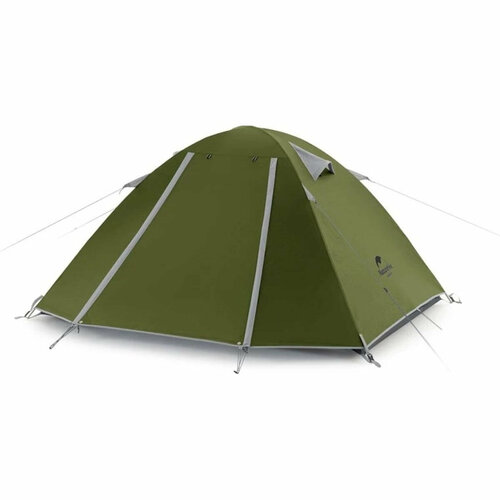 фото Палатка naturehike p-series lightweigh 2-местная 210t dark green, 6927595783627