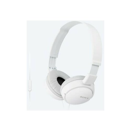 Гарнитура мониторные Sony MDR-ZX110LP 1.2м белый проводные оголовье