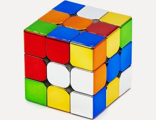 Изображение товара Кубик Рубика Cyclone Boys 3x3 Metallic M / Развивающая головоломка