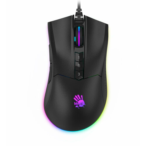 Мышь A4Tech Bloody P90s черный оптическая 8000dpi USB 8but 424400₽