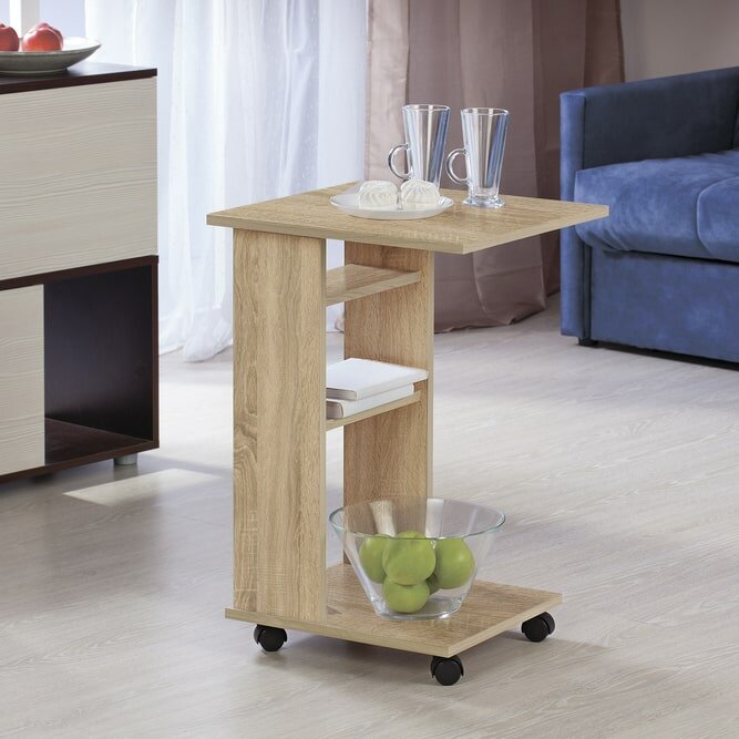 фото Столик прикатной Боровичи-мебель Норд Дуб сонома 86482