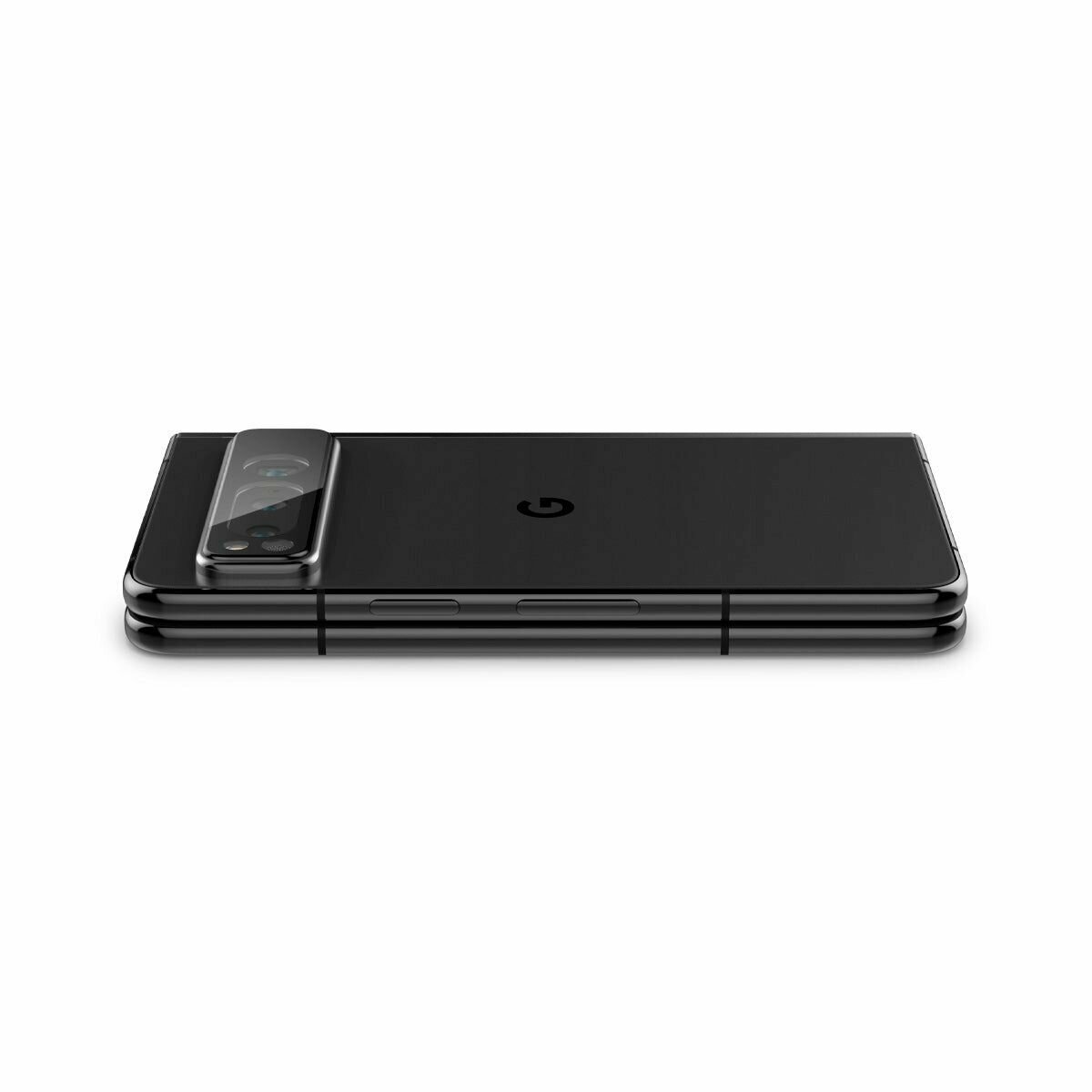 Защитное стекло для камеры Spigen на Google Pixel Fold (AGL06207) Glas.tR EZFit Optik Lens 2 шт / Спиген стекло для Пиксель Фолд, прочное, олеофобное покрытие, черное — фото 1