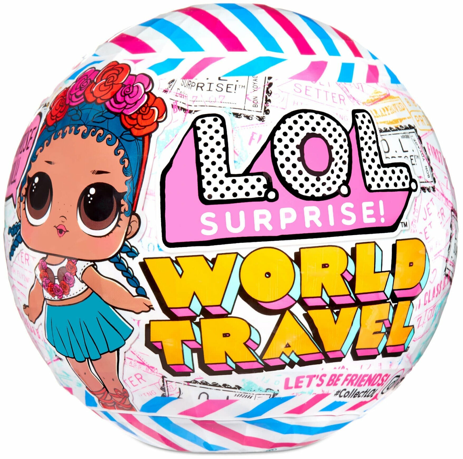 (шар) Кукла L.O.L. Surprise! Travel Tots (Путешествие) 576006