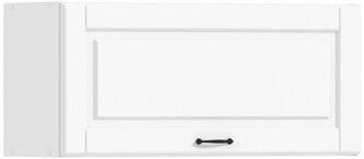 Кухонный модуль навесной шкаф горизонтальный столплит Регина РП-280 Белый/Белый матовый, 80х36х30 см