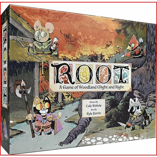 Настольная игра, Игра - ходилка, Root Leder Games Root Board Game