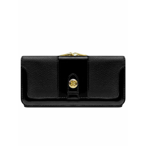 фото Кошелек loui vearner 010-02, фактура гладкая, черный