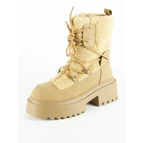 фото Ботинки betsy, размер 39, бежевый