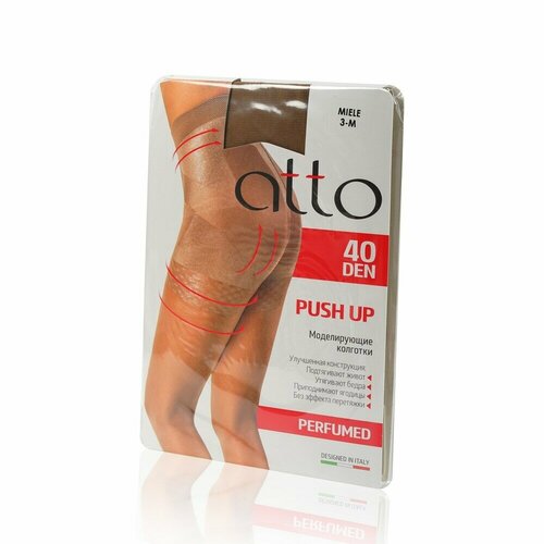 Колготки  ATTO, 40 den, 3 шт., размер 3, коричневый