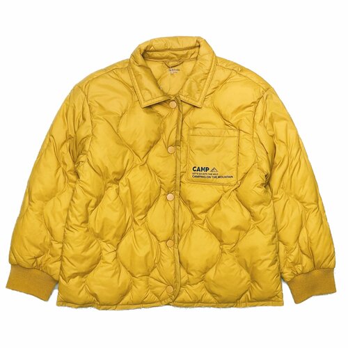 Куртка, размер 130, желтый