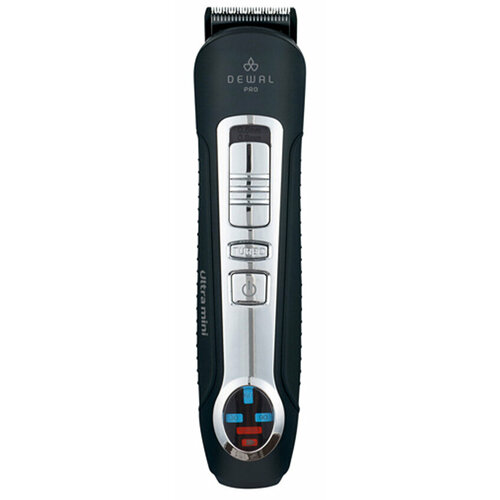 Машинка для стрижки окантовочная DEWAL аккумуляторно-сетевая 2 ножа 04-06 мм 4 насадки 639000₽