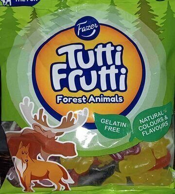 Мармелад Fazer "Tutti Frutti" Лесные животные 230 г (из Финляндии)