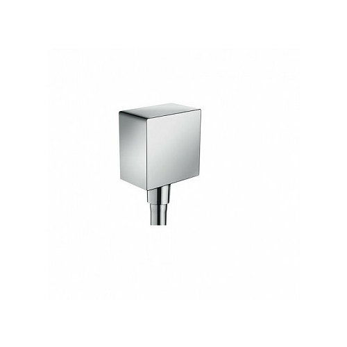 Шланговое подключение Hansgrohe Fixfit Square 26455000 Хром