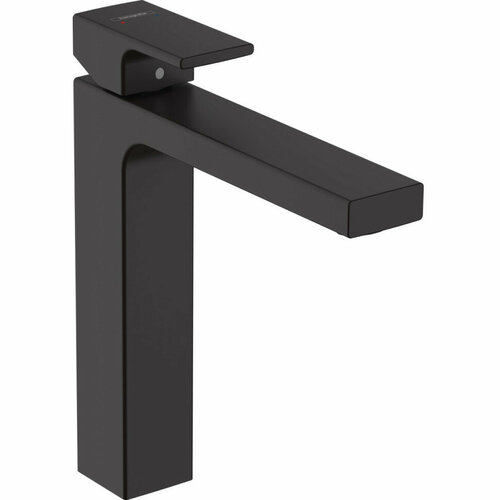 Смеситель для раковины Hansgrohe Vernis Shape (71591670) Черный матовый смеситель для ванны hansgrohe vernis shape 71459670 черный матовый