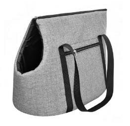 фото Yami Yami транспортировка Сумка-переноска для мопсов бишонов нейлон софтлекс 58*27*34см (9099) 99ред99 9099сер 0,655 кг 14524 (1 шт)