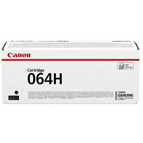 Картридж лазерный увеличенный Canon 064HC - 4936C001 оригинальный (Cartridge 064H C) голубой 10000 стр картридж canon c exv24 c 2448b002 9500 стр голубой