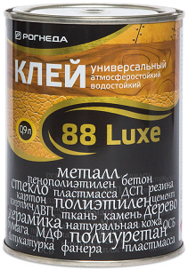 Клей Рогнеда 88-Luxe 0.9л Универсальный, Водостойкий.