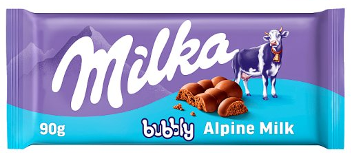 Шоколад Milka Bubbles Молочный пористый 76г - фото №5