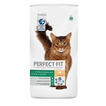 Корма Perfect Fit Sterile / Сухой корм Перфект Фит для кастрированных котов и стерилизованных кошек Курица