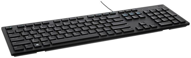 Клавиатура Dell KB216 580-ADKO, черный