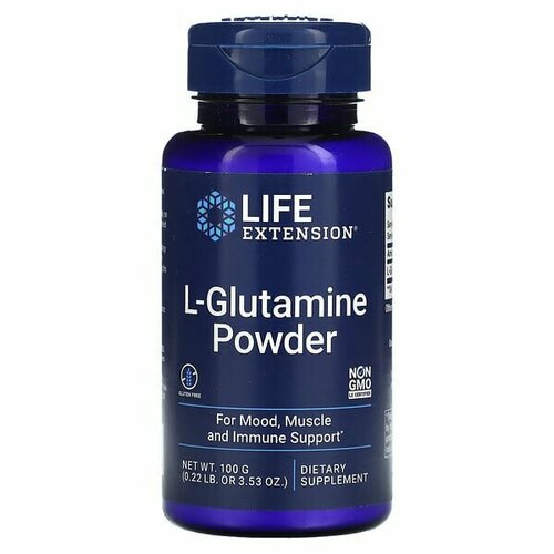 фото Life extension l-glutamine powder 100 г