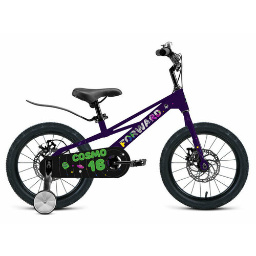 Детский велосипед Forward Cosmo 16 2023 16 Темно-синий 100-115 см 1769000₽