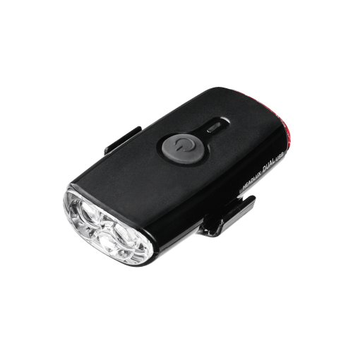 topeak передний фонарь topeak whitelite mini 60 usb black TOPEAK Универсальный фонарь на шлем TOPEAK HEADLUX DUAL USB Черный