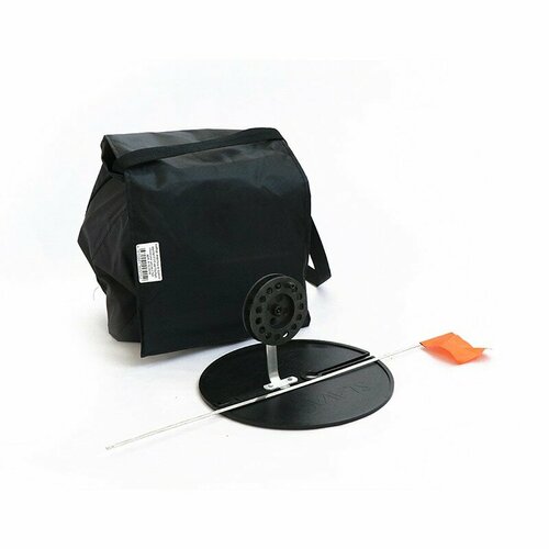 фото Набор жерлиц (10 шт) подставка 210 мм, катушка 75 мм, стойка алюминий 6-12-0018 россия