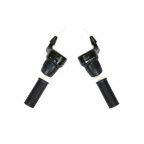 Шифтеры POWER ревошифт T-50 левый 3 скорости правый 7 скоростей тросы оплетка грипсы 90мм 50 833₽