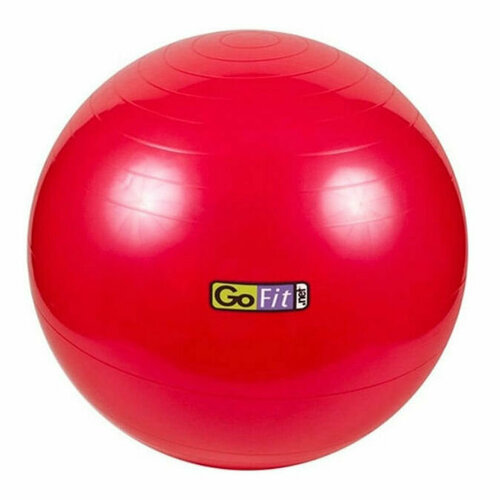 Мяч гимнастический надувной, фитбол GoFit GF-55BALL скакалка gofit gf ltr