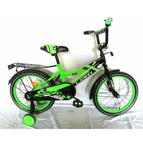 Велосипед LOKI CROSS зеленый 18LCGR green велосипед loki lady малиновый 18llr red