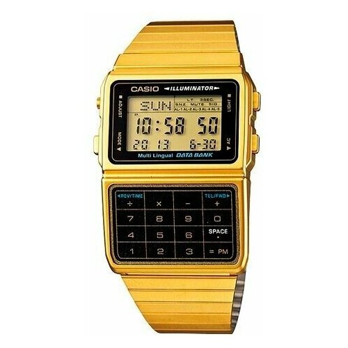 Наручные часы CASIO Collection DBC-611G-1, золотой