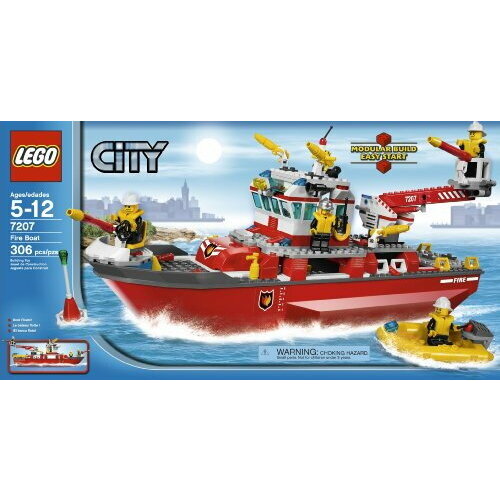 Конструктор LEGO City 7207 Пожарный катер