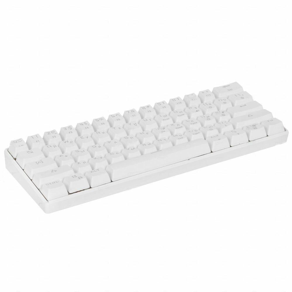 Клавиатура для компьютера клавиатура игровая клавиатура с подсветкой DEXP Tanto белая