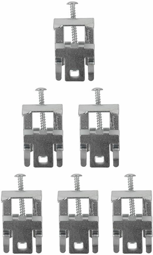 Набор креплений для врезной мойки 6 штук