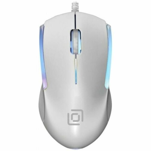 Мышь проводная Oklick 245M белый 239600₽