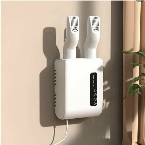 Настенная сушилка для обуви электрическая с таймером белая 1759₽